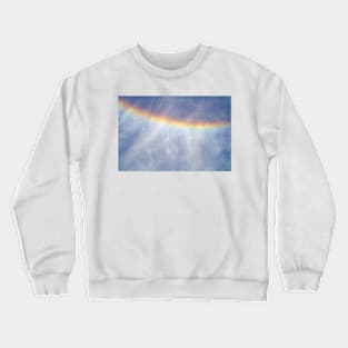 Rainbow in the spray Crewneck Sweatshirt